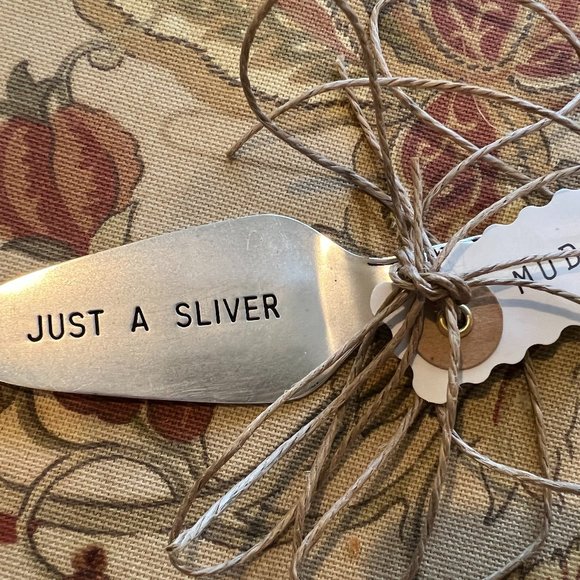 NWT Cute "Just a Sliver" Serving Knife - Picture 6 of 6